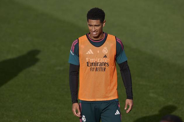 October 17, 2026, Madrid, Spain: Jude Bellingham (Real Madrid CF) is seen in action during a training session on the eve of the LaLiga EA SPORTS 2026 2027 match between Real Madrid CF and Sevilla FC..Real Madrid CF is holding its final training session and press conference, PK, Pressekonferenz ahead of its ninth LaLiga game. LaLiga EA SPORTS 2026 2027 - Real Madrid CF Press Conference And Training Session In Madrid, Spain - 17 Oct 2026  - ZUMAs197 20261017_aaa_s197_036 Copyright: xFedericoxTitonex
