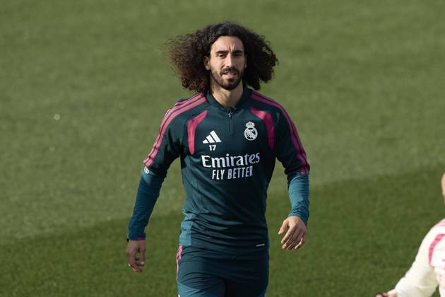 October 17, 2026, Madrid, Spain: Marc Cucurella (Real Madrid CF) is seen in action during a training session on the eve of the LaLiga EA SPORTS 2026 2027 match between Real Madrid CF and Sevilla FC..Real Madrid CF is holding its final training session and press conference, PK, Pressekonferenz ahead of its ninth LaLiga game. Madrid Spain - ZUMAs197 20261017_aaa_s197_047 Copyright: xFedericoxTitonex