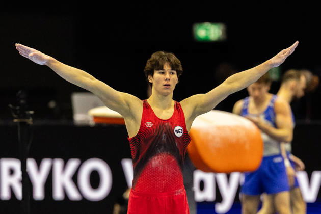 2026-10-17 Savelii Sieedin of Russia at Artistic Gymnastics World Championships 2026 - Day 1 ROTTERDAM, NETHERLANDS - OCTOBER 17: Savelii Sieedin of Russia competes during Day 1 of the Artistic Gymnastics World Championships 2026 at Rotterdam Ahoy on October 17, 2026 in Rotterdam, Netherlands. Rotterdam Rotterdam Ahoy Netherlands Content not available for redistribution in The Netherlands directly or indirectly through any third parties. Copyright: xMarcelxvanxPlateringenx