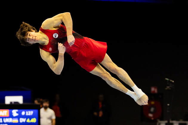 2026-10-17 Savelii Sieedin of Russia at Artistic Gymnastics World Championships 2026 - Day 1 ROTTERDAM, NETHERLANDS - OCTOBER 17: Savelii Sieedin of Russia competes during Day 1 of the Artistic Gymnastics World Championships 2026 at Rotterdam Ahoy on October 17, 2026 in Rotterdam, Netherlands. Rotterdam Rotterdam Ahoy Netherlands Content not available for redistribution in The Netherlands directly or indirectly through any third parties. Copyright: xMarcelxvanxPlateringenx