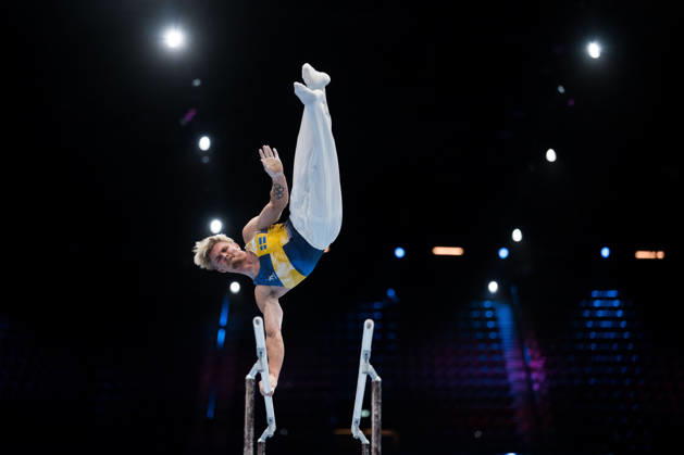 261017 David Rumbutis of Sweden competes in men s qualifications during day one of the 2026 Artistic Gymnastics World Championships on October 17, 2026 in Rotterdam. Photo: Joel Marklund BILDBYRÅN kod JM JM0859 bbeng artistisk gymnastik artistic gymnastics gymnastik-vm vm artistic gymnastics world championshipsbbeng artistisk gymnastik artistic gymnastics gymnastik-vm vm artistic gymnastics world championships sverige sweden Copyright: JOELxMARKLUND BB261017JM017