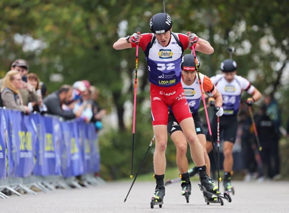 BIATHLON - Loop One Opening Festival MUNICH,GERMANY,17.OCT.26 - BIATHLON - Loop One Opening Festival. Image shows Martin Uldal (NOR).  GEPAxpictures xThomasxBachun