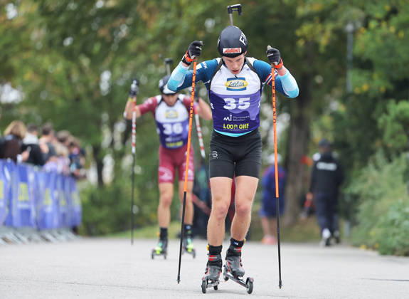 BIATHLON - Loop One Opening Festival MUNICH,GERMANY,17.OCT.26 - BIATHLON - Loop One Opening Festival. Image shows Tuomas Harjula (FIN).  GEPAxpictures xThomasxBachun