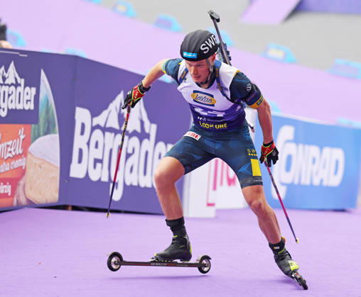 BIATHLON - Loop One Opening Festival MUNICH,GERMANY,17.OCT.26 - BIATHLON - Loop One Opening Festival. Image shows Henning Sjokvist (SWE).  GEPAxpictures xThomasxBachun