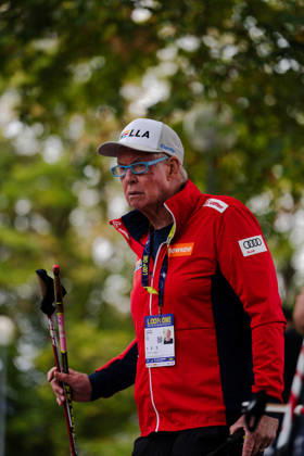 17.10.2026, GER, Biathlon, Frauen, IBU Biathlon Loop One Festival 2026, Saison 2026 2027, Super Sprint Qualifikation Damen Wolfgang Pichler ( AUT, Trainer) im Portrait München Olympiapark Bayern Deutschland Copyright: xNordphoto Vux