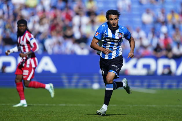 ESP: RCD Espanyol - Atletico de Madrid. La Liga EA Sports. Matchday 9 Omar El Hilali of RCD Espanyol during the La Liga EA Sports match between RCD Espanyol and Atletico de Madrid played at RCDE Stadium on October 17, 2026 in Barcelona, Spain. kpng Copyright: xSergioxRuizx xPRESSINPHOTOx PS_2627_ESP_ATL_001