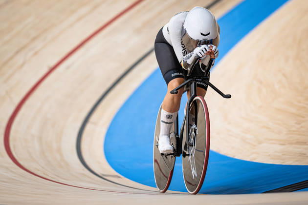 KLEIN Lisa: UCI Track cycling, Rad, Radsport, Bahnrad, Bahn World Championships 2026 KLEIN Lisa ( GER ) Germany Querformat - quer - horizontal - Landscape - Event Veranstaltung: UCI Track Cycling World Championships 2026 - Category Kategorie: Cycling - Track Cycling World Championships - Elite Women - Location Ort: Asia - China - Shanghai - Chongming - Shanghai Velodrome - Discipline: Individual Pursuit - Distance: 4000 m - Date Datum: 17.10.2026 Saturday Day 4 -