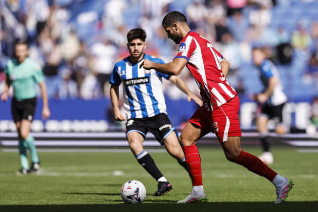 October 17, 2026, Cornella, Barcelona, SPAIN: David Hancko of Atletico de Madrid in action during the Spanish league, LaLiga EA Sports, football match played between RCD Espanyol and Atletico de Madrid at RCDE Stadium on October 17, 2026 in Cornella, Spain. RCD Espanyol V Atletico De Madrid - LaLiga EA Sports  - ZUMAa181 20261017_zaa_a181_115 Copyright: xJavierxBorregox