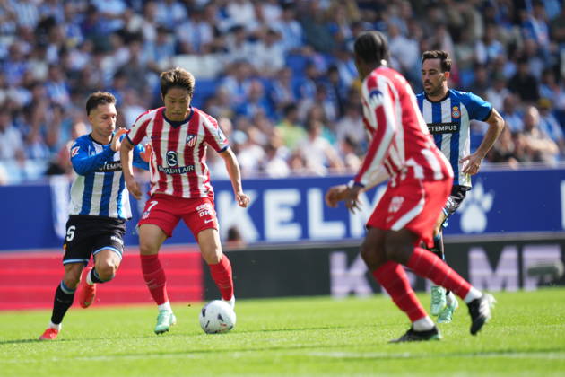 La Liga EA Sports match between RCD Espanyol and Atletico de Madrid played at RCDE Stadium on October 17, 2026 in Barcelona, Spain. (Photo by Sergio Ruiz PRESSINPHOTO) Copyright: xSergioxRuizx xPRESSINPHOTOx