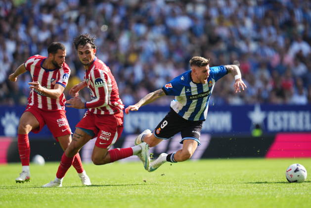 La Liga EA Sports match between RCD Espanyol and Atletico de Madrid played at RCDE Stadium on October 17, 2026 in Barcelona, Spain. (Photo by Sergio Ruiz PRESSINPHOTO) Copyright: xSergioxRuizx xPRESSINPHOTOx