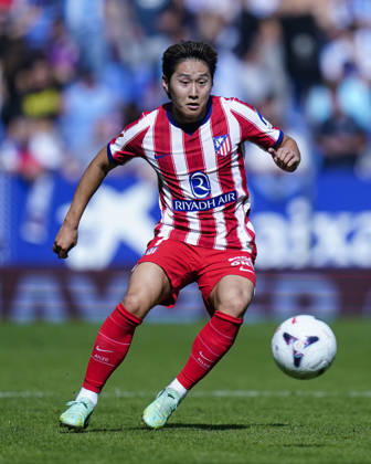 RCD Espanyol v Atletico de Madrid. La Liga EA Sports. Date 9 Kang-in Lee of Atletico de Madrid during the La Liga EA Sports match between RCD Espanyol and Atletico de Madrid played at RCDE Stadium on October 17, 2026 in Barcelona, Spain. Contributor Copyright: xPressinphotox PS_2627_ESP_ATL_013