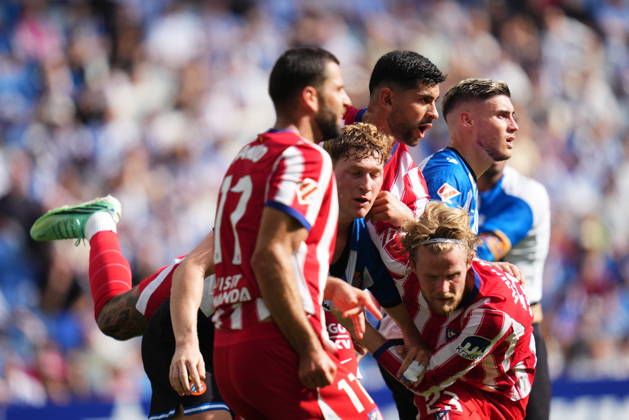La Liga EA Sports match between RCD Espanyol and Atletico de Madrid played at RCDE Stadium on October 17, 2026 in Barcelona, Spain. (Photo by Sergio Ruiz PRESSINPHOTO) Copyright: xSergioxRuizx xPRESSINPHOTOx