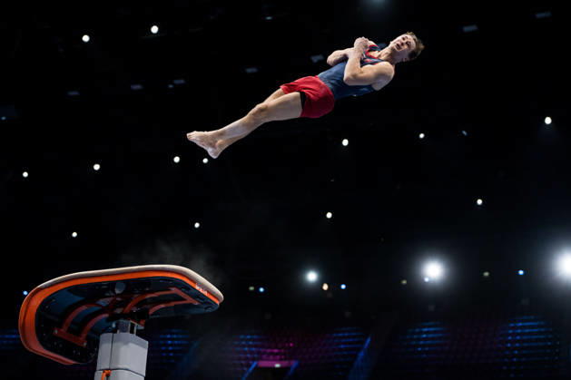 261017 Peder Funderud Skogvang of Norway competes in men s qualifications during day one of the 2026 Artistic Gymnastics World Championships on October 17, 2026 in Rotterdam. Photo: Joel Marklund BILDBYRÅN kod JM JM0859 bbeng artistisk gymnastik artistic gymnastics gymnastik-vm vm artistic gymnastics world championshipsbbeng artistisk gymnastik artistic gymnastics gymnastik-vm vm artistic gymnastics world championships norge norway Copyright: JOELxMARKLUND BB261017JM056