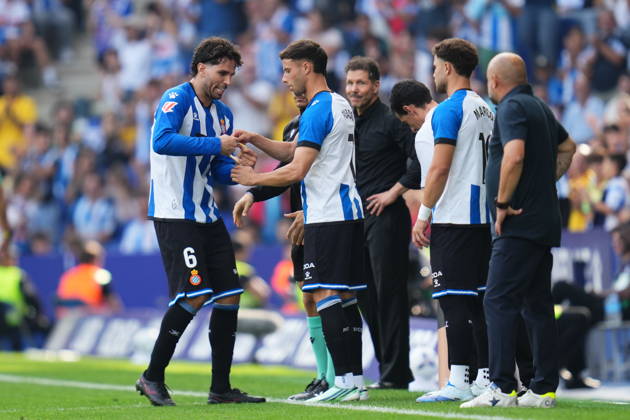 La Liga EA Sports match between RCD Espanyol and Atletico de Madrid played at RCDE Stadium on October 17, 2026 in Barcelona, Spain. (Photo by Sergio Ruiz PRESSINPHOTO) Copyright: xSergioxRuizx xPRESSINPHOTOx