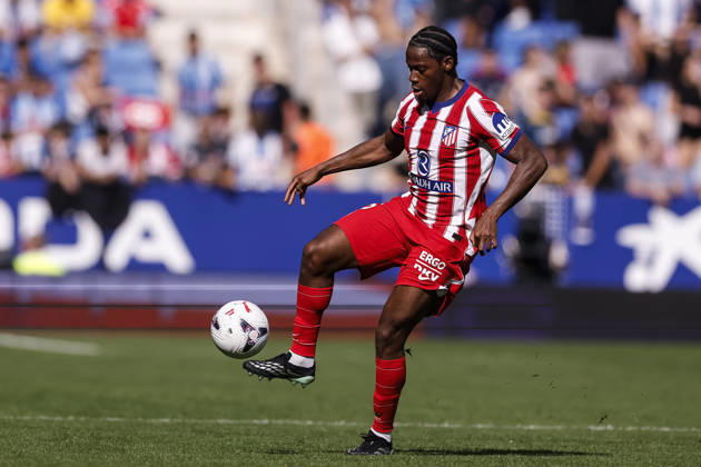 October 17, 2026, Cornella, Barcelona, SPAIN: Jonathan David of Atletico de Madrid in action during the Spanish league, LaLiga EA Sports, football match played between RCD Espanyol and Atletico de Madrid at RCDE Stadium on October 17, 2026 in Cornella, Spain. RCD Espanyol V Atletico De Madrid - LaLiga EA Sports  - ZUMAa181 20261017_zaa_a181_144 Copyright: xJavierxBorregox