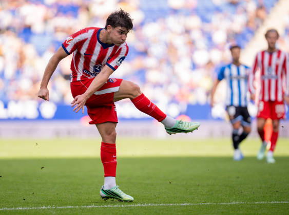 ESP: LaLiga EA Sports RCD Espanyol v Atletico Madrid Julian Alvarez of Atletico de Madrid in action during LaLiga EA Sports between RCD Espanyol v Atletico Madrid played at RCDE Stadium in El Prat de Llobregat, Barcelona on October 17, 2026 in Spain Spain Futbol Copyright: xAgenciaxLOFx