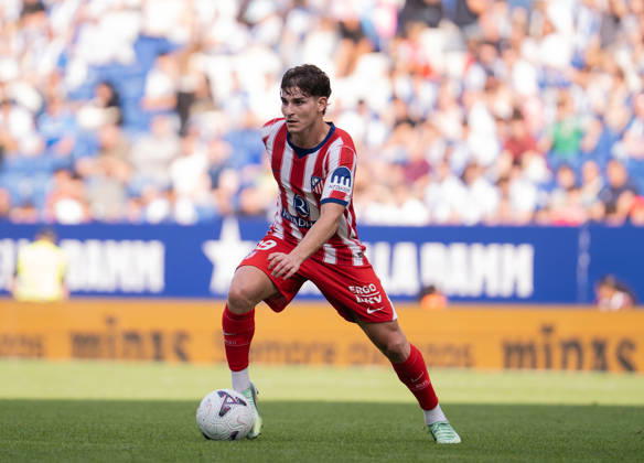 ESP: LaLiga EA Sports RCD Espanyol v Atletico Madrid Julian Alvarez of Atletico de Madrid in action during LaLiga EA Sports between RCD Espanyol v Atletico Madrid played at RCDE Stadium in El Prat de Llobregat, Barcelona on October 17, 2026 in Spain Spain Futbol Copyright: xAgenciaxLOFx