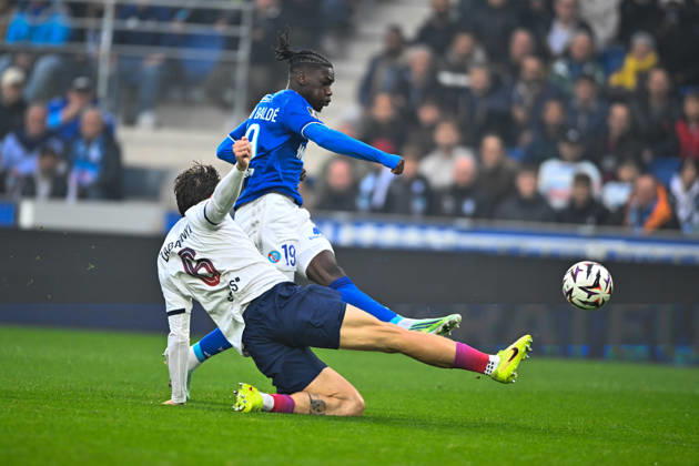 RC Strasbourg Alsace v Paris Saint-Germain - Ligue 1 McDonald s 2026 2027 Fabio BALDE of Strasbourg during Ligue 1 McDonald s match between Strasbourg and Paris at Stade de la Meinau on October 17, 2026 in Strasbourg, France. Strasbourg France  Copyright: xKevinxClementx 776577014