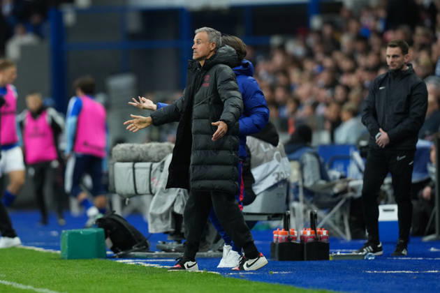 RC Strasbourg Alsace v Paris Saint-Germain - Ligue 1 McDonald s 2026 2027 Headcoach of Paris Saint Germain Luis ENRIQUE during Ligue 1 McDonald s match between Strasbourg and Paris at Stade de la Meinau on October 17, 2026 in Strasbourg, France. Strasbourg France  Copyright: xDanielxDerajinskix 776577014