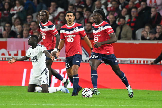 LOSC Lille v Stade Brestois 29 - Ligue 1 McDonald s 2026 2027 Maxima GOFFI of Lille during Ligue 1 McDonald s between Lille and Brest at Stade Pierre Mauroy on October 17, 2026 in Lille, France. Lille France  Copyright: xIconxSportx 776577018