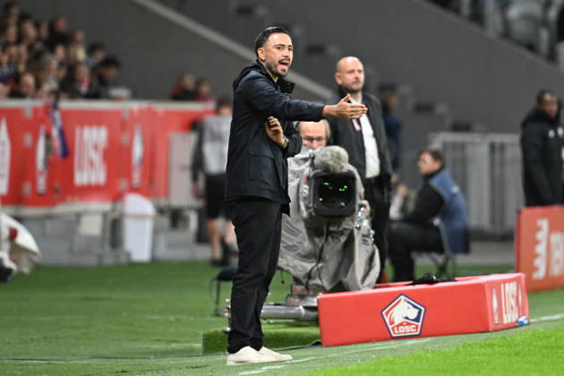 LOSC Lille v Stade Brestois 29 - Ligue 1 McDonald s 2026 2027 Head Coach Davide ANCELOTTI of Lille during Ligue 1 McDonald s between Lille and Brest at Stade Pierre Mauroy on October 17, 2026 in Lille, France. Lille France  Copyright: xIconxSportx 776577018