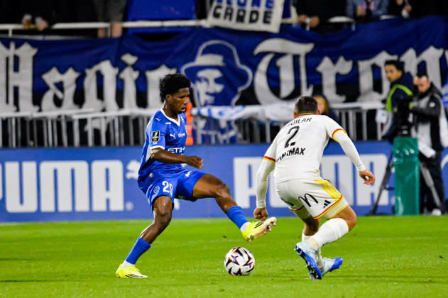 FOOTBALL : ESTAC Troyes vs RC Lens - Ligue 1 - Journée 7 - 17 10 2026 Dermane Karim (ESTAC Troyes) TroyesFrance  Copyright: xBaptistexAutissierx