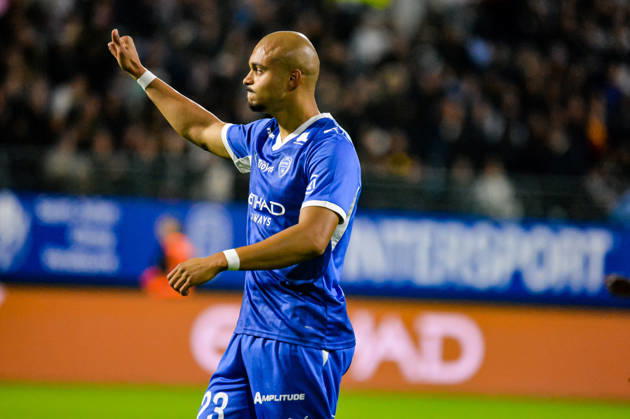 FOOTBALL : ESTAC Troyes vs RC Lens - Ligue 1 - Journée 7 - 17 10 2026 Timothee Nkada (ESTAC Troyes) TroyesFrance  Copyright: xBaptistexAutissierx