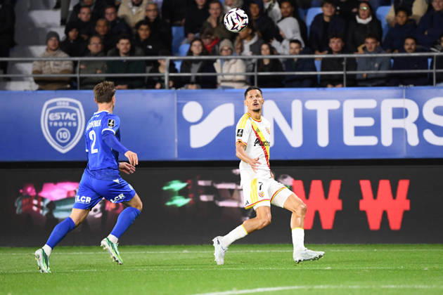 ESTAC Troyes v RC Lens - Ligue 1 McDonald s 2026 2027 Florian SOTOCA of Lens during Ligue 1 McDonald s match between Troyes and Lens at Stade de l Aube on October 17, 2026 in Troyes, France. Troyes France  Copyright: xIconxSportx 776577041