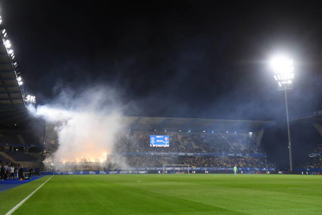 ESTAC Troyes v RC Lens - Ligue 1 McDonald s 2026 2027 View general of Stade de l Aube during Ligue 1 McDonald s match between Troyes and Lens at Stade de l Aube on October 17, 2026 in Troyes, France. Troyes France  Copyright: xIconxSportx 776577041