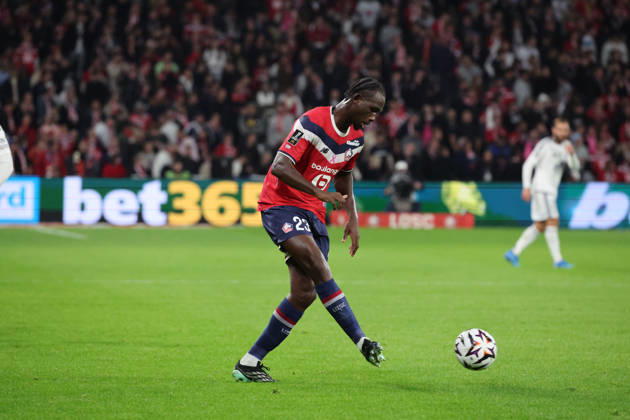 FOOTBALL : LOSC Lille vs Brest - Ligue 1 - 17 10 2026 Tanguy NIANZOU (LOSC Lille) lors du match LOSC Lille vs Brest, Ligue 1, Decathlon Arena stade Pierre Mauroy, le 17 octobre 2026 - photo Laurent Sanson PsnewZ  Copyright: xLaurentxSANSONx xPsnewZx