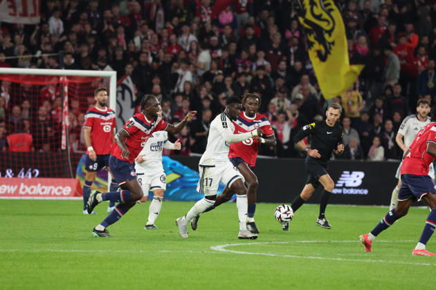 FOOTBALL : LOSC Lille vs Brest - Ligue 1 - 17 10 2026 Mama BALDE (Brest) lors du match LOSC Lille vs Brest, Ligue 1, Decathlon Arena stade Pierre Mauroy, le 17 octobre 2026 - photo Laurent Sanson PsnewZ  Copyright: xLaurentxSANSONx xPsnewZx