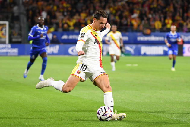 ESTAC Troyes v RC Lens - Ligue 1 McDonald s 2026 2027 Florian THAUVIN of Lens during Ligue 1 McDonald s match between Troyes and Lens at Stade de l Aube on October 17, 2026 in Troyes, France. Troyes France Copyright: xIconxSportx 776577041