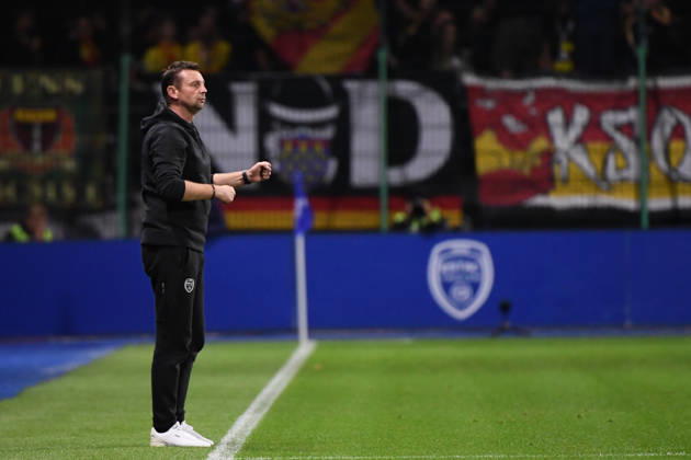 ESTAC Troyes v RC Lens - Ligue 1 McDonald s 2026 2027 Head coach Stephane DUMONT of Troyes during Ligue 1 McDonald s match between Troyes and Lens at Stade de l Aube on October 17, 2026 in Troyes, France. Troyes France Copyright: xIconxSportx 776577041