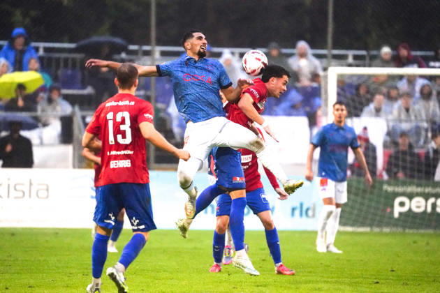 17.10.26 Cham Schweiz. Fussball Herren Saison 2026-2027 Schweizer Cup 2.Hauptrunde SC Cham - FC Sion 0:2 Bild ; Ilyas Chouaref FC Sion Aktion