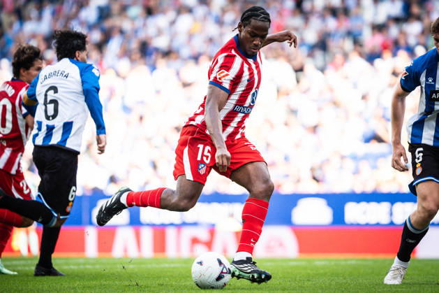 October 17, 2026, Barcelona, Spain, Spain: Jonathan DAVID of Atletico Madrid during the LaLiga match between RCD Espanyol de Barcelona and Atletico de Madrid at RCDE Stadium on October 17, 2026 in Barcelona, Spain. RCD Espanyol De Barcelona V Atletico De Madrid - LaLiga  - ZUMAm308 20261017_zsp_m308_006 Copyright: xMatthieuxMirvillex