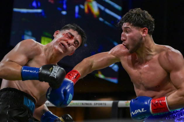 October 17, 2026, Las Vegas, Nevada, USA: JAMIE OSUNA defeats CRISTIAN CANGELOSI via majority Decision at the Chelsea of The Cosmopolitan in Las Vegas. Las Vegas USA - ZUMAo117 20261017_zsp_o117_004 Copyright: xMikaelxOnax