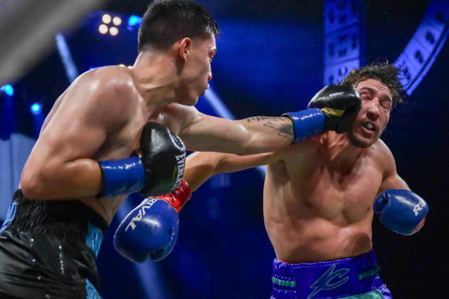 October 17, 2026, Las Vegas, Nevada, USA: JAMIE OSUNA defeats CRISTIAN CANGELOSI via majority Decision at the Chelsea of The Cosmopolitan in Las Vegas. Las Vegas USA - ZUMAo117 20261017_zsp_o117_008 Copyright: xMikaelxOnax