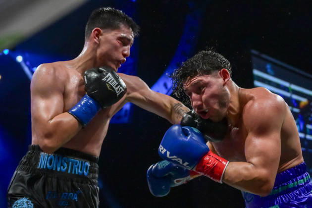 October 17, 2026, Las Vegas, Nevada, USA: JAMIE OSUNA defeats CRISTIAN CANGELOSI via majority Decision at the Chelsea of The Cosmopolitan in Las Vegas. Las Vegas USA - ZUMAo117 20261017_zsp_o117_011 Copyright: xMikaelxOnax