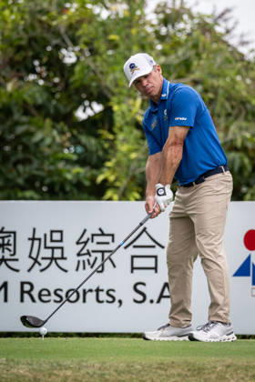 October 18, 2026, Macau, Macao Sar, China: Paul CASEY from England, on the 1st Tee. Macau Open Golf 2026 Final Round. Macau Open Golf 2026 Final Round  - ZUMAr144 20261018_zap_r144_010 Copyright: xJaynexRussellx