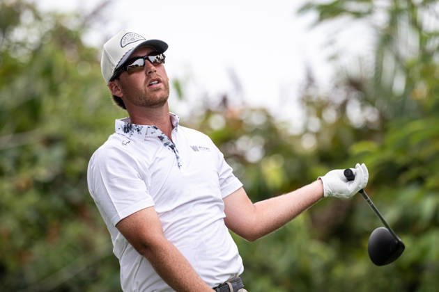 October 18, 2026, Macau, Macao Sar, China: Andy OGLETREE from the USA on the 1st tee. Macau Open Golf 2026 Final Round. Macau Open Golf 2026 Final Round  - ZUMAr144 20261018_zap_r144_023 Copyright: xJaynexRussellx