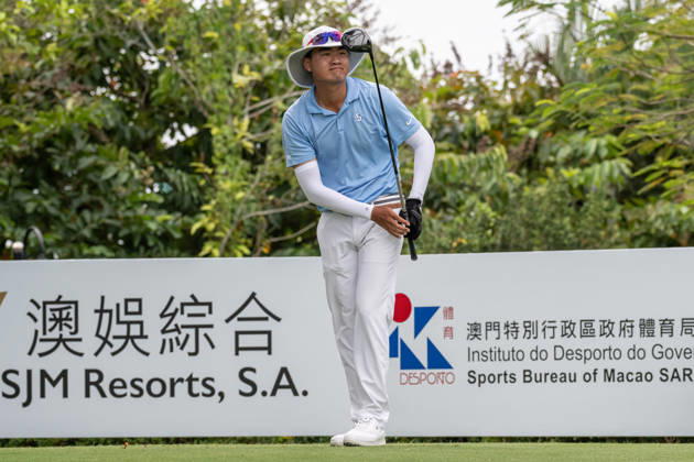 October 18, 2026, Macau, Macao Sar, China: Chinas XU, Andi on the first tee.Macau Open Golf 2026 Final Round. Macau China - ZUMAr144 20261018_zap_r144_030 Copyright: xJaynexRussellx