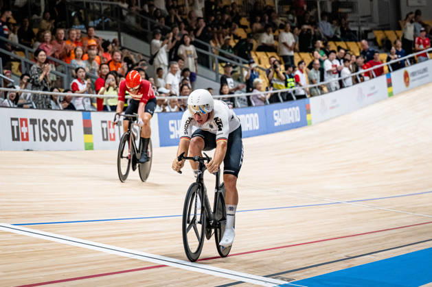 TEUTENBERG Tim Torn: UCI Track cycling, Rad, Radsport, Bahnrad, Bahn World Championships 2026 TEUTENBERG Tim Torn ( GER ) Germany Querformat - quer - horizontal - Landscape - Event Veranstaltung: UCI Track Cycling World Championships 2026 - Category Kategorie: Cycling - Track Cycling World Championships - Elite Men - Location Ort: Asia - China - Shanghai - Chongming - Shanghai Velodrome - Discipline: Elimination Race - Distance: ... m - Date Datum: 18.10.2026 Sunday Day 5 -