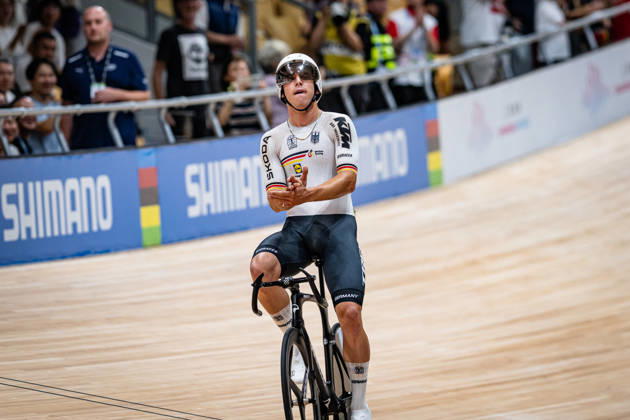 TEUTENBERG Tim Torn: UCI Track cycling, Rad, Radsport, Bahnrad, Bahn World Championships 2026 TEUTENBERG Tim Torn ( GER ) Germany Querformat - quer - horizontal - Landscape - Event Veranstaltung: UCI Track Cycling World Championships 2026 - Category Kategorie: Cycling - Track Cycling World Championships - Elite Men - Location Ort: Asia - China - Shanghai - Chongming - Shanghai Velodrome - Discipline: Elimination Race - Distance: ... m - Date Datum: 18.10.2026 Sunday Day 5 -