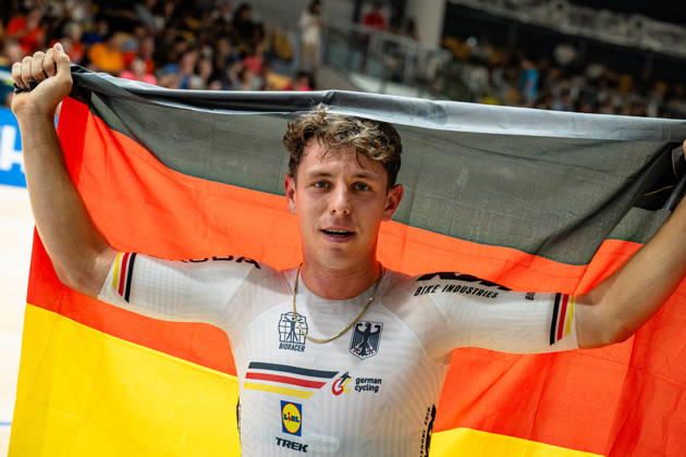 TEUTENBERG Tim Torn: UCI Track cycling, Rad, Radsport, Bahnrad, Bahn World Championships 2026 TEUTENBERG Tim Torn ( GER ) Germany Querformat - quer - horizontal - Landscape - Event Veranstaltung: UCI Track Cycling World Championships 2026 - Category Kategorie: Cycling - Track Cycling World Championships - Elite Men - Location Ort: Asia - China - Shanghai - Chongming - Shanghai Velodrome - Discipline: Elimination Race - Distance: ... m - Date Datum: 18.10.2026 Sunday Day 5 -