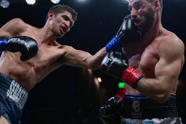 October 18, 2026, Las Vegas, Nevada, USA: SEBASTIAN FUNDORA defeats ERMAL HADRIBEAJ via KO in round 12 at the Chelsea of The Cosmopolitan in Las Vegas. Las Vegas USA - ZUMAo117 20261018_zsp_o117_017 Copyright: xMikaelxOnax