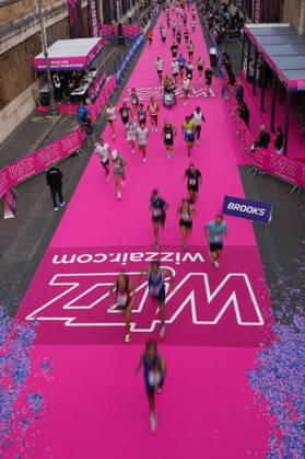 A moment of during the 3th edition of the Wizz Air Rome Half Marathon by Brooks 2026 Rome s, Italy - Sunday, October 18, 2026. ( Photo by Alfredo Falcone LaPresse )  Copyright: xAlfredoxFalcone LaPressex