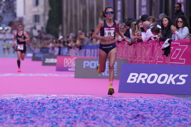 Epis Giovanna during the 3th edition of the Wizz Air Rome Half Marathon by Brooks 2026 Rome s, Italy - Sunday, October 18, 2026. ( Photo by Alfredo Falcone LaPresse )  Copyright: xAlfredoxFalcone LaPressex