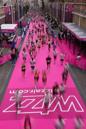 A moment of during the 3th edition of the Wizz Air Rome Half Marathon by Brooks 2026 Rome s, Italy - Sunday, October 18, 2026. ( Photo by Alfredo Falcone LaPresse )  Copyright: xAlfredoxFalcone LaPressex