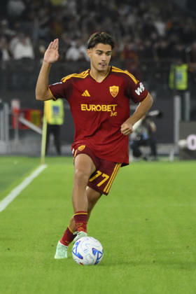 Roma’s Emanuele Lulli during the Serie A Enilive soccer match between AS Roma and Genoa at the Rome s Olympic stadium, Italy - October 17, 2026. - Soccer.  Copyright: xFabrizioxCorradetti LaPressex