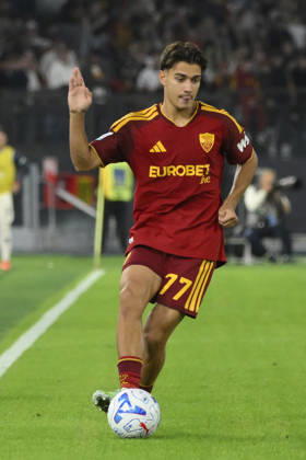 Roma’s Emanuele Lulli during the Serie A Enilive soccer match between AS Roma and Genoa at the Rome s Olympic stadium, Italy - October 17, 2026. - Soccer.  Copyright: xFabrizioxCorradetti LaPressex